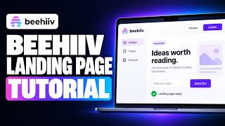 Information Beehiiv Landing Page Tutorial 2026 ✅ Full Landing Page Setup Guide Update