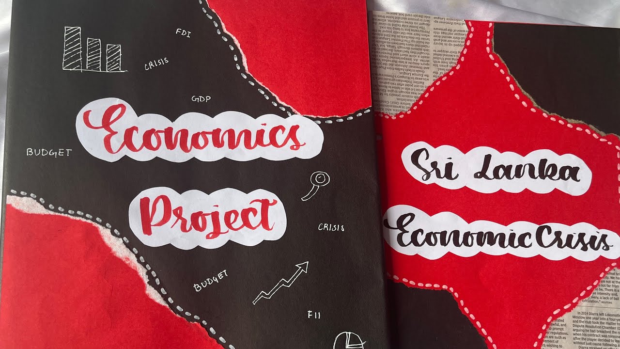Class 12 th project on Sri lanka economic crisis | Economics project