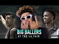 LaMelo Ball and Big Ballers TAKEOVER LA COUNTY FAIR! DC The Don, Will Pluma, + More