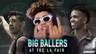 LaMelo Ball and Big Ballers TAKEOVER LA COUNTY FAIR! DC The Don, Will Pluma, + More