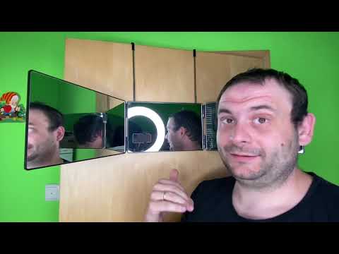 360 Spiegel – Self Cut Spiegel - Das eigene Haar selber schneiden - von  LIPFI's unboxing + Anleitung - YouTube