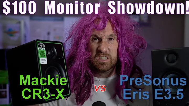 Mackie CR3-X vs PreSonus E3.5 || Budget Monitor Showdown!