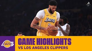 HIGHLIGHTS | Anthony Davis (24 pts, 6 reb, 3 ast, 2 stl, 2 blk) vs. LA Clippers (Christmas Day)