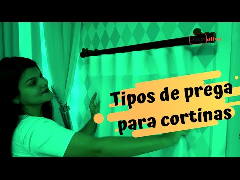 Modelos de pregas de cortinas