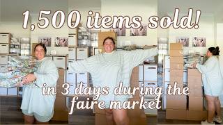 Packing Our $13,000 Faire Market Wholesale Orders / Studio vlog, Small Business Packing orders Vlog