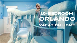 Is THIS The PERFECT Orlando Vacation Home for Big Families? Full 10-Bedroom Villatel Tour