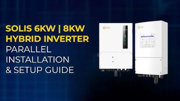 SOLIS 6KW | 8KW Hybrid Inverter Parallel Installation & Setup Guide #solis #hybridinverter #parallel