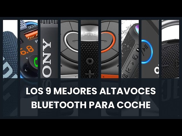 Altavoz bluetooth para coche: Los 9 mejores altavoces Bluetooth