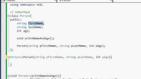OOP in C++ 3 - Adding a Constructor