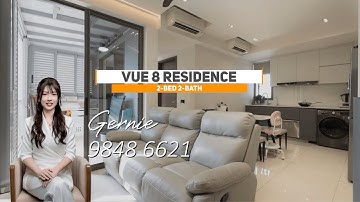 🌟 High Floor 2-Bedroom at Vue 8 Residence | Renovated Unit Next to Elias MRT! 🚆🏡