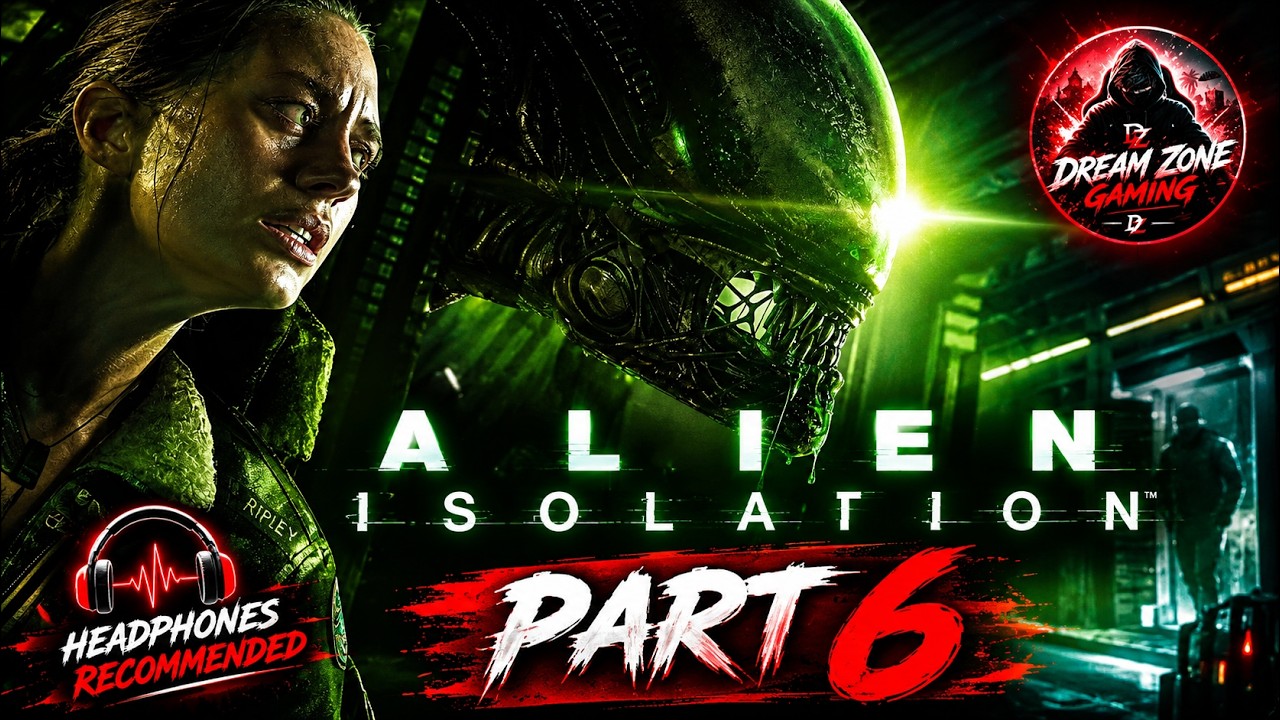 🤖 ALIEN: ISOLATION PART 6 😱 | ANDROID ROBOTS ARE HUNTING ME! 💀🔥 ...