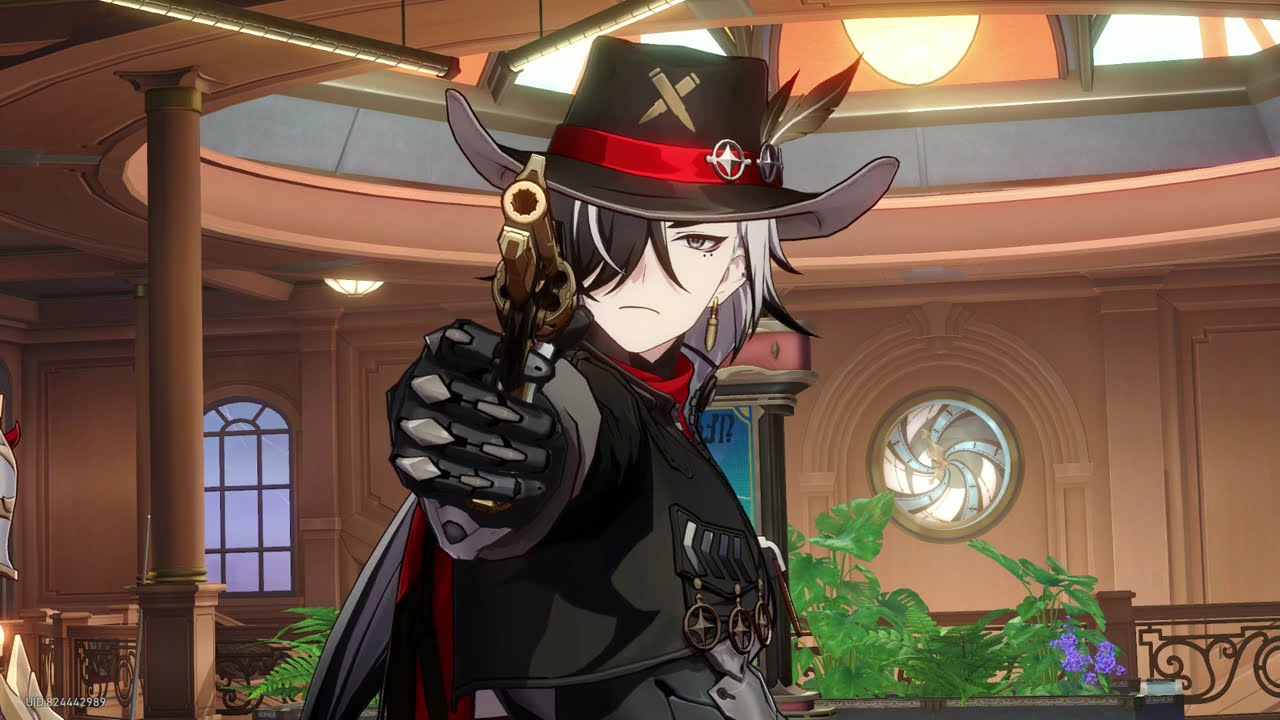 Boothill pointing a gun at you for one minute [Honkai: Star Rail / 崩壊スターレイル]