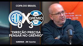 CCD: "ESTÁ NA HORA DO GRÊMIO ENCERRAR CICLOS" | CONFIANÇA 0x3 GRÊMIO | 14/05/2026