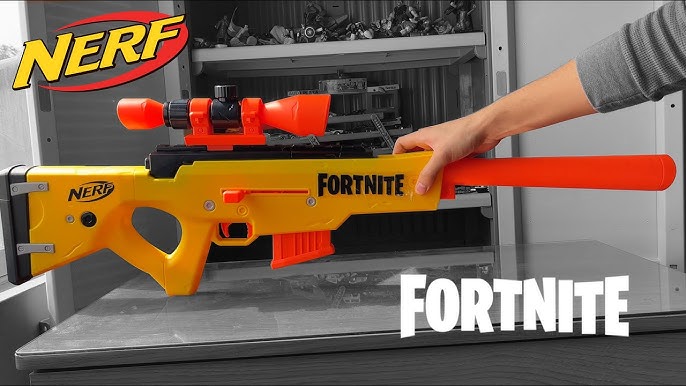 THE OFFICIAL NERF AWP! FORTNITE BASR-L Review!