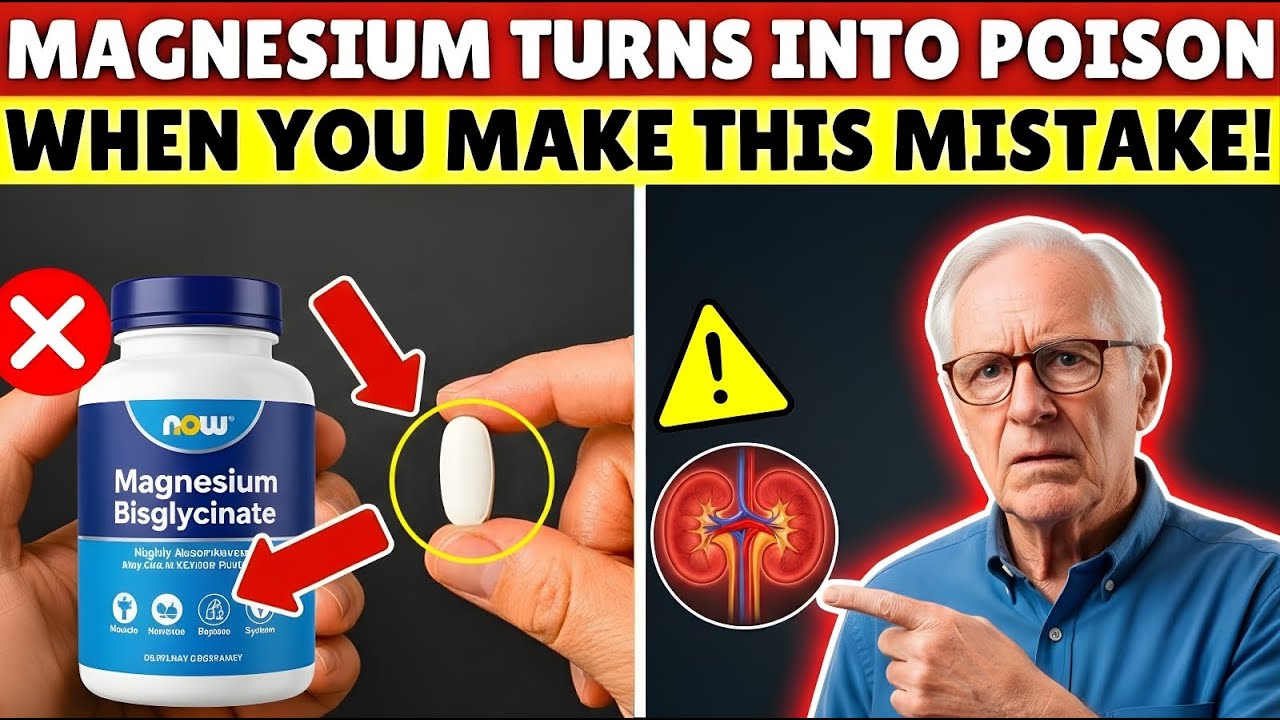 Over 60? Taking Magnesium Could Put Your Kidneys at Risk