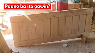 Making a 'Simple Panel Door' | Solid Panel Door | Paano ba gumawa  ng Panel Door?