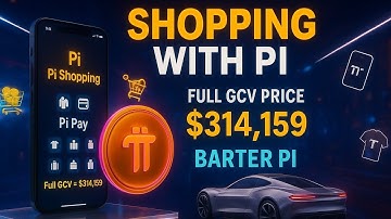 PI NETWORK: BARTER PI Shopping With Pi GCV $314,159 LIVE  In Pi Browser