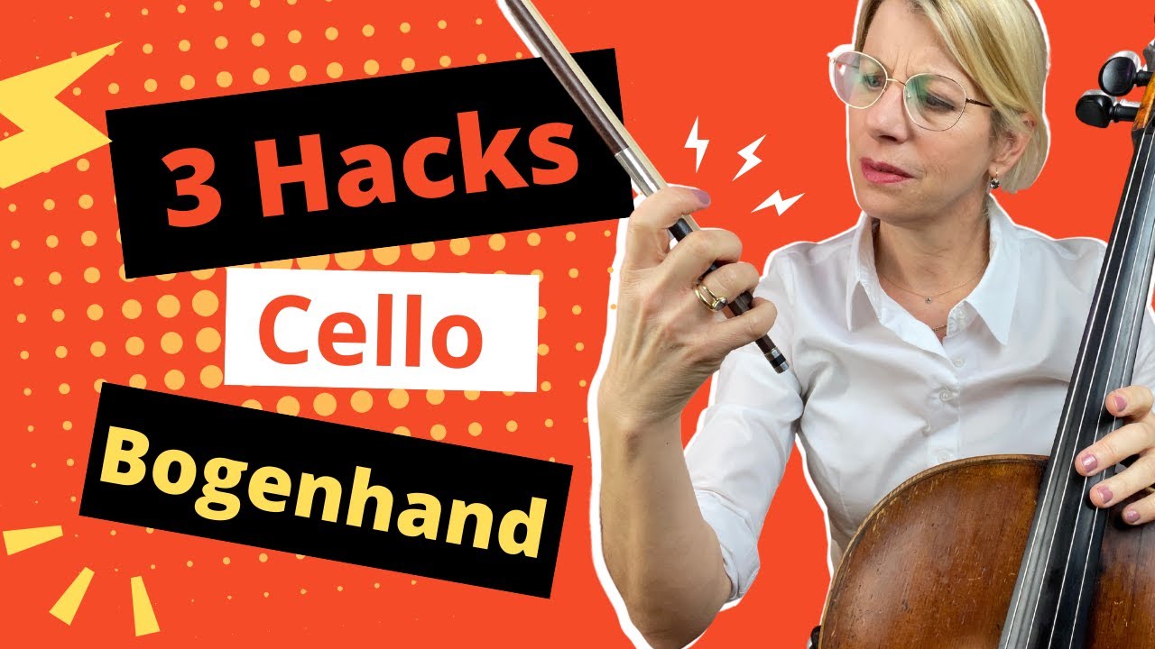 Cello lernen I Weiche und flexible Bogenhand I Übungen weiche und