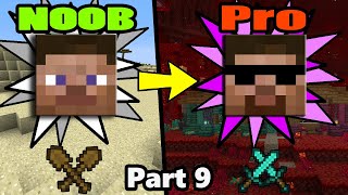 AMAZING&FAST Ways to Transform from NOOB to PRO in Minecraft (Nether Update 1.16) - Part 9