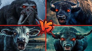 Zombie Mammoth 🆚 Zombie Ferdinand 🆚 Zombie Cow 🆚 Zombie Bison - Tiles Hop EDM Rush