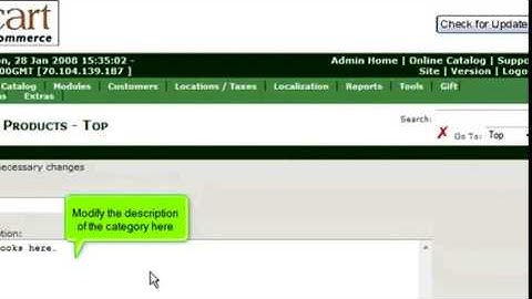 How to add categories to your store in ZenCart