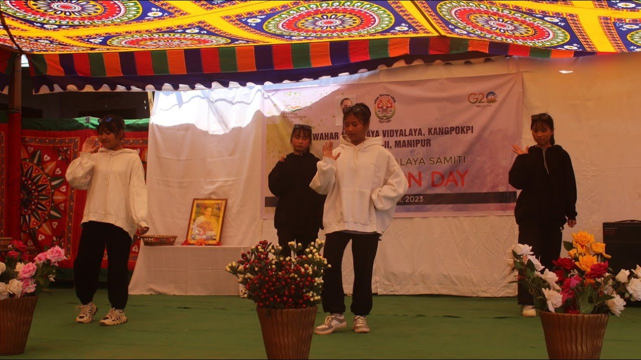 remix dance | navodaya foundation day - YouTube