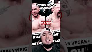 Robert Whittaker vs Nikita Krylov #breakdown #ufc329 #quick #mma #lhw #ifw #reaper #finish