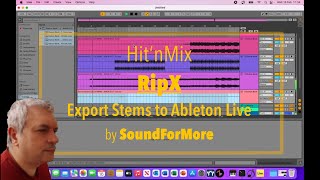 Hit’n’Mix RipX - Tutorial Part 3: Export stems into Ableton Live 11 in synch screenshot 1