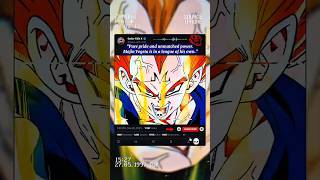 Majin Vegeta: The Return of the Prince 😈🔥 #DragonBallZ#anime #dragonballsupermovie