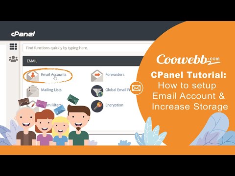 How to create email account in cpanel & increase email storage/capacity