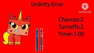 Unikitty Error 13 (Crayon Edition)