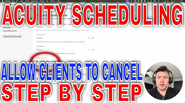 ✅ How To Allow Clients To Cancel Or Reschedule In Acuity Scheduling 🔴