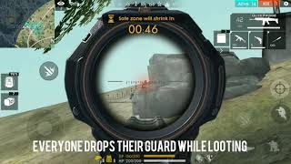 RANKED TIPS AND TRICKS [PRO EDITION] || FREE FIRE BATTLEGROUND GAMEPLAY screenshot 5