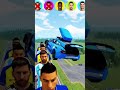 MESSI & RONALDO: Who survives the BeamNG challenge? ⚽🚗💨