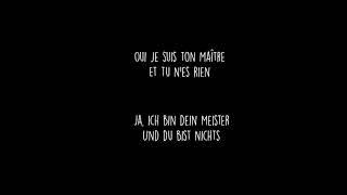 ASP - Denn ich bin der Meister (Lyrics + traduction FR)