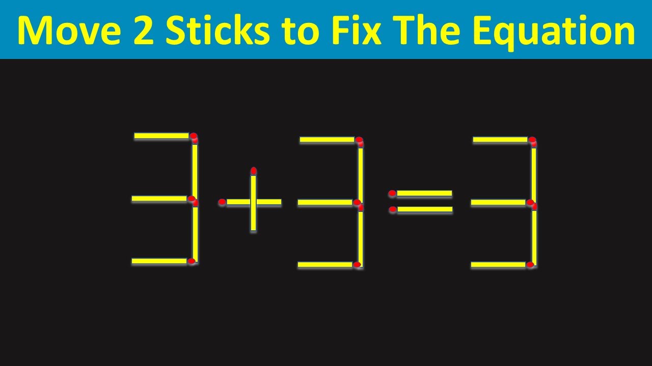 Can You Solve 77 - 77 = 77 Puzzle? Move 2 Matchsticks! 4
