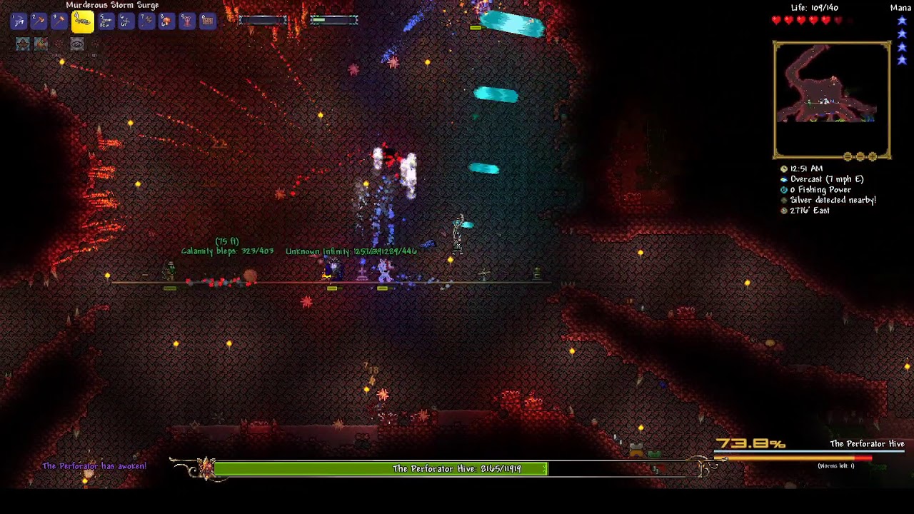 Terraria Calamity Desert Scourge and Crab YouTube