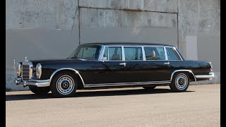 1970 Merceds Benz 600 Pullman Black