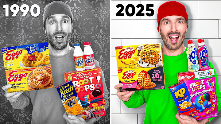 Je mange la NOURRITURE DE MON ENFANCE en 2025 - CARL IS COOKING