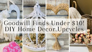 GOODWILL Finds Under $10! Thrifty Budget Friendly Home Decor DIYs