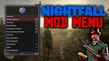 *INSANE* Nightfall Mod Menu Showcase | Red Dead Online