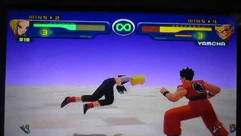 Dragon Ball Z Budokai(Gamecube)-Android 18 vs Yamcha II