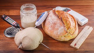 How To Control Bread Dough Temperature When Using a Preferment | Baking Tips