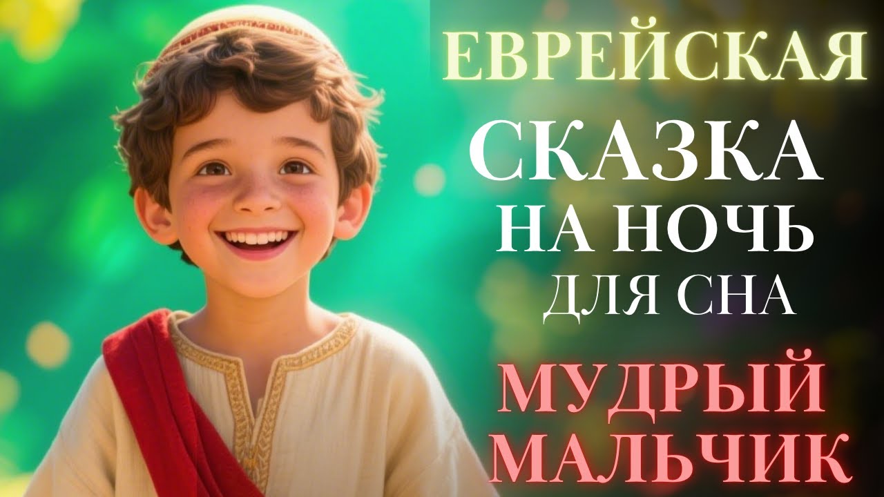 Еврейская Сказка на ночь для взрослых| Мудрый мальчик | для сна| #сказка быстро заснуть