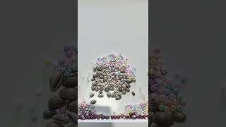 ✨ASMR Beads #asmr #satisfying #beads #stonebeads #reverse #subscribe #youtube #shorts