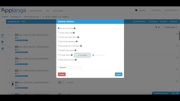 Applanga Tutorial - Importing Excel Files