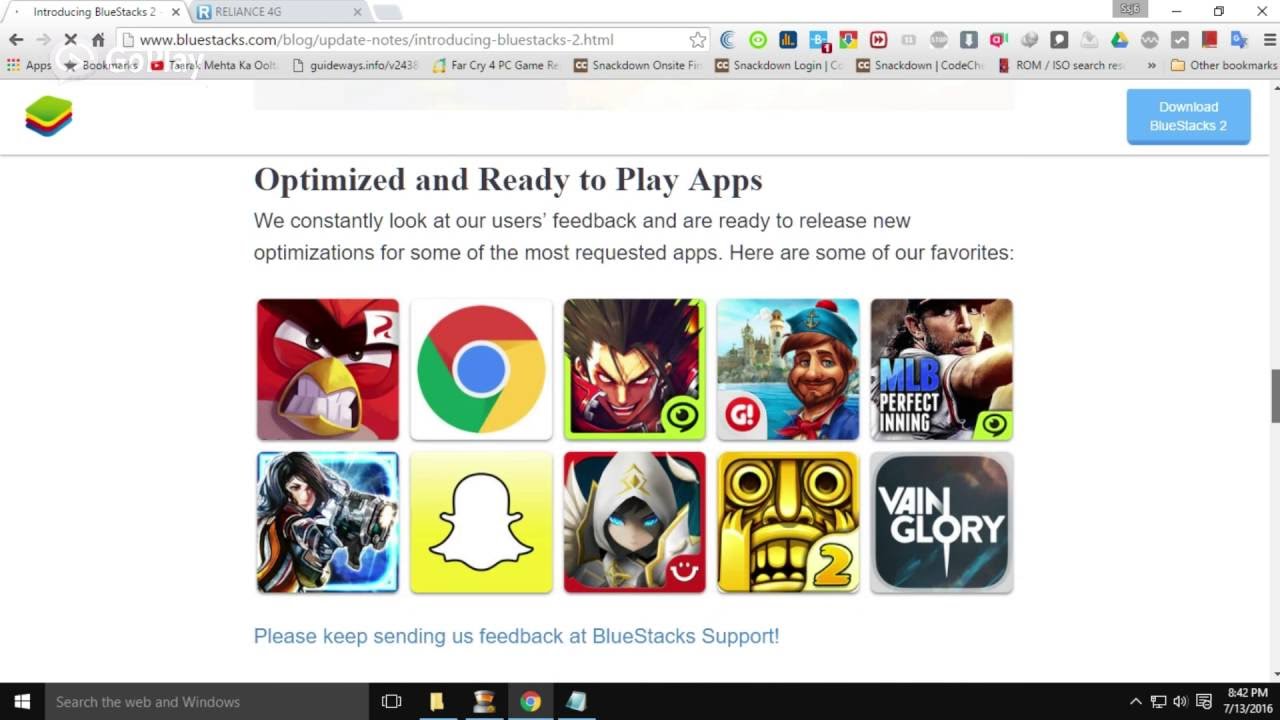 how to install bluestacks on windows 8