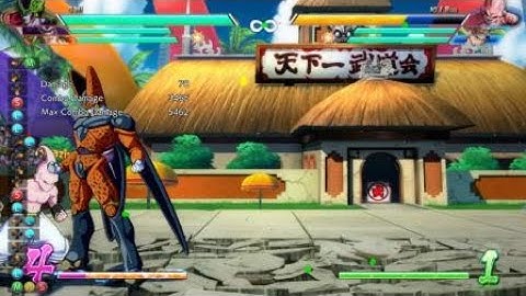 Cell Reflect+2S Punish Combo with Broly Assist