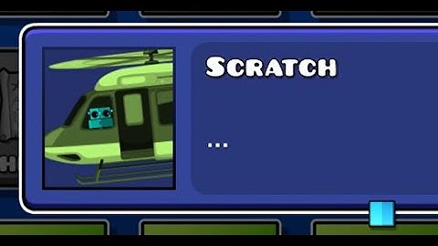 Scratch has a chopper...?