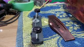Acoustic Guitar Bridge Repair - Clamps and Their Selection